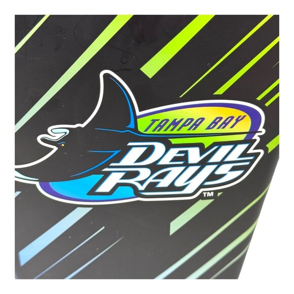 Tampa Bay Devil Rays Pop Corn Bucket Souvenir Throw Back Logo Large MLB 9.5" - Picture 3 of 9